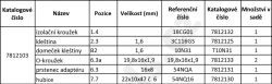 Pyrex sada SR17/18/26 54NQ, hubice č. 6/ 47mm, pro elektrodu 1,6mm