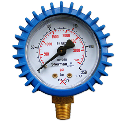 Manometer (tlakoměr) kyslík 315 Bar typ Mouse