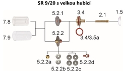 Difuzor SR9/20 L