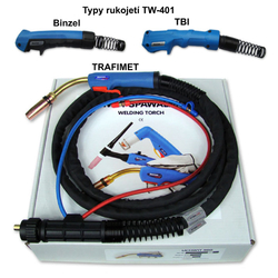Svařovací hořák Sherman TW-401 typu TRAFIMET 3m